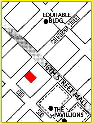 Colfax Ave. & Pearl St. Map